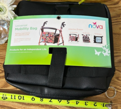 Nova Universal Mobility Bag Attaches To Walkers Rollators &amp; Wheelchairs,... - £16.59 GBP