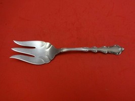 Angelique by International Sterling Silver Cold Meat Fork Large 3-Tine 9 1/4&quot; - £92.15 GBP