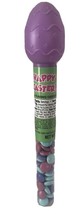 1 Purple Easter Egg Wand with Chocolate Candy Tube Container Toy.. Ships... - $168.10 MXN