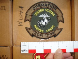 Marine Corps Deset Storm Patch large - £10.11 GBP