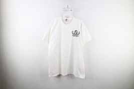 Vintage Y2K Mens XL Distressed Spell Out Local Crew Green Day Band T-Shirt White - £43.48 GBP