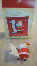 2004 Hallmark Keepsake Ornament, Santa Claus &quot; So Much To Do! &quot;, Bnib - £15.67 GBP