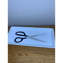 Scissors Rae Dunn artisan collection plate by magenta - £14.94 GBP