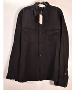 Drifter Mens Button Up LS Shirt Black XL NWT - £155.95 GBP