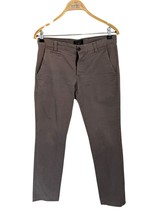 Scalpers Mens Slim Fit Gray Chino Pants Size 38 High Quality Casual Trou... - $462.49 MXN