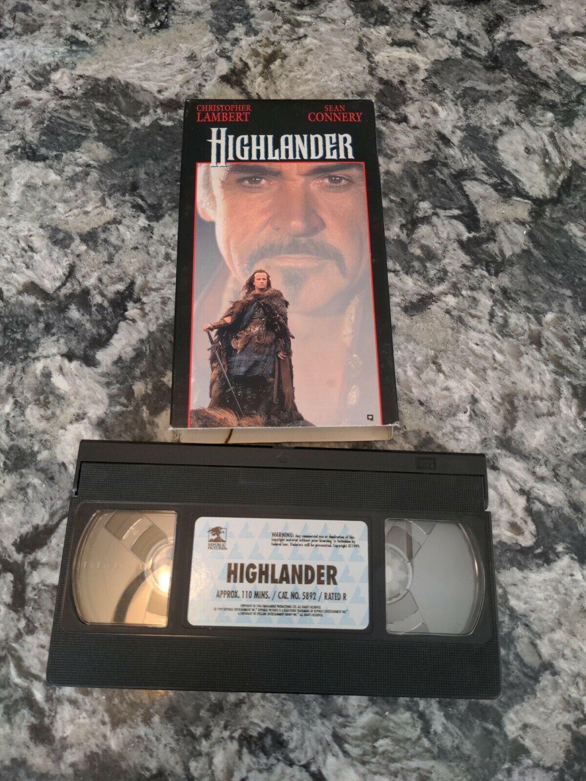 Highlander (VHS, 1993) - $4.95