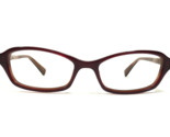 Oliver Peoples Brille Rahmen Cylia SISYC Brown Rot Cat Eye 45-15-135 - £21.87 GBP