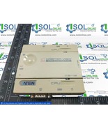 Aten CS-12 Master View-PS/2 Mini KVM Switch E-C900-02-4421(B) 2 Port CS12 - $1,180.34 MXN