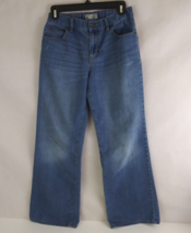 Old Navy Distressed Regular Fit Adjustable Waist Bootcut Jeans Boys Size 16 - $13.57