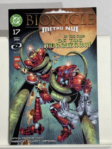 Vintage DC Lego Bionicle Comic Book 17 March 2004 Metru Nui of the Morbu... - $9.69