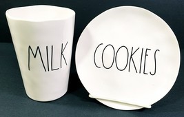 Rae Dunn by Magenta Milk and Cookies Melamine Cup and Plate Set NWOT - £20.47 GBP