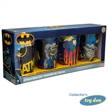 DC Comics - Batman Set of 4 pieces pint size 16oz. Glasses in Gift Box - $34.60
