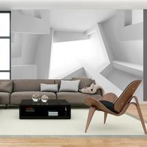 Tiptophomedecor Peel and Stick 3D Illusion Wallpaper Wall Mural - White Room - R - £45.06 GBP+