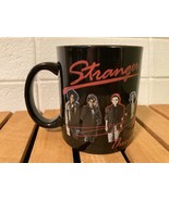 Stranger Things Netflix Black Coffee Mug Hawkins Summer 1985 RARE Eleven Punk  - $7.50