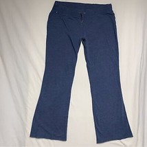 Victoria’s Secret Sweatpants Womens Large Blue Pull On Cozy Pajama PJ Loungewear - £22.48 GBP