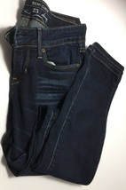 New Levi&#39;s Woman Dark Blue Skinny Demi Curve Jeans 25 - $32.17 CAD