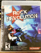 Rock Revolution Sony PlayStation 3 Video Game 2008 PS3 music jam - £5.10 GBP