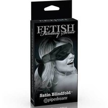 Pipedream Fetish Fantasy Series Limited Edition Satin Blindfold Black - $30.39