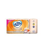 ZEWA Peach Toilet paper 3-ply/8 rolls Scented &amp; colored toilet paper FRE... - $27.71