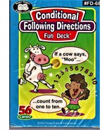 Conditional Folliwing Directions Fun Deck - Educational Card Game - $190.39 MXN