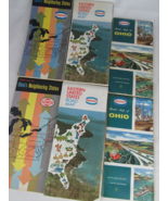 SOHIO Road Maps lot x6 RARE 1960&#39;s - $27.10