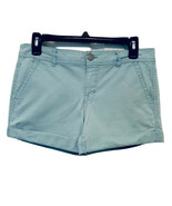 Prince &amp; Fox Beachcomber Womens Size 8 Powder Blue Cuffed Cotton Chino S... - €13,03 EUR