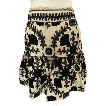 Anthropologie Tiered Embroidered Skirt Size S - £39.96 GBP