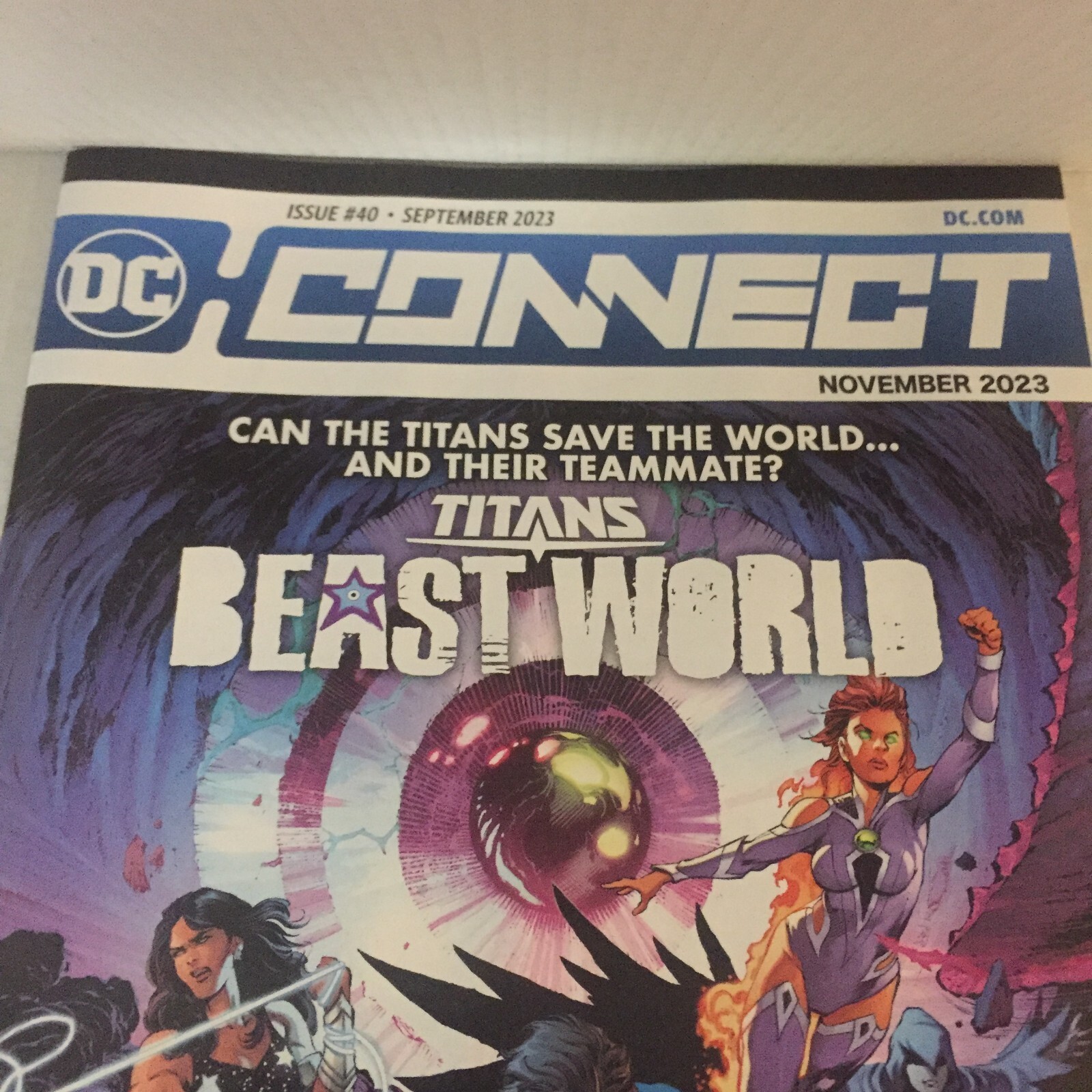 September 2023 DC Comics DC Connect Preview Issue #40 - Titans Beast World Item image 3
