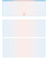 500 Blank Check Stock Paper - Check on top  Model 6600 - $22.16