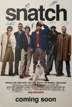 Snatch Signed Movie Poster - $180.00