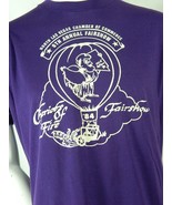 Vintage Las Vegas Chariots of Fire Fairshow Purple Short Sleeve T Shirt ... - $34.12 CAD