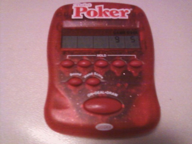 Gently Used RADICA Pocket Poker / Draw & Deuces - Model 75005 - $30.00