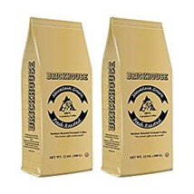 Brickhouse 100% Colombian Supremo Ground Coffee, (2) 12 oz bag Fresh Roasted  - £19.93 GBP