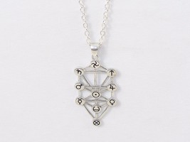 Silver Tone Necklace, Pendant w/Sun &amp; Planet Symbols  ~ Peter Stone #16020204 - £8.64 GBP