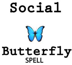 50X FULL COVEN SOCIAL BUTTERFLY BE CONFIDENT OUTGOING EXTREME MAGICK Witch  - $15.83