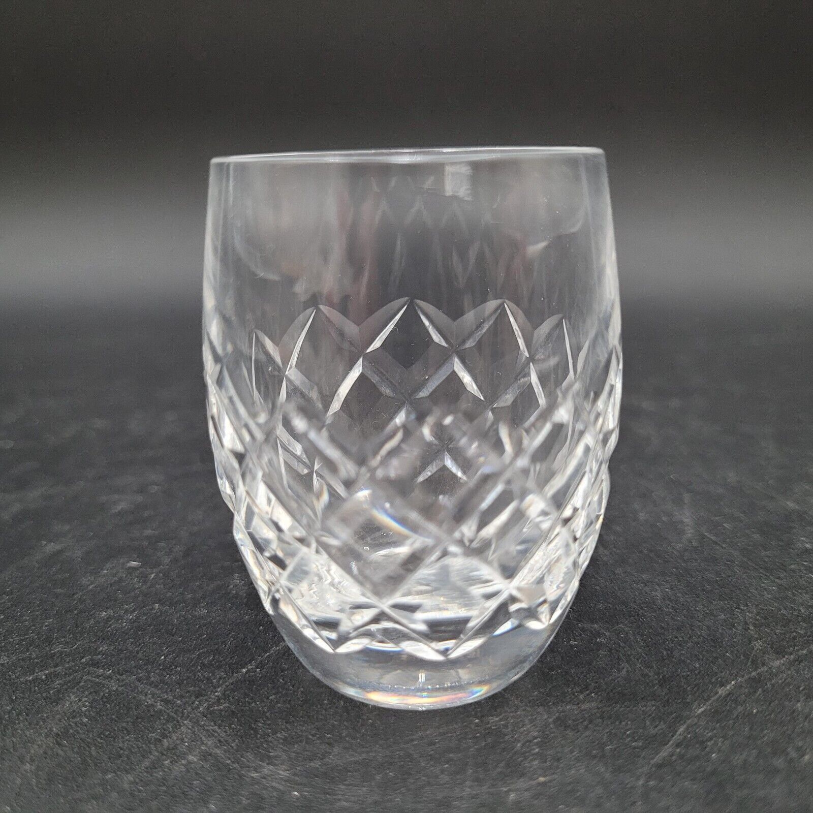 Irish Waterford Stunning Crystal 2 3/8" Alana Shot Glass Discontinued