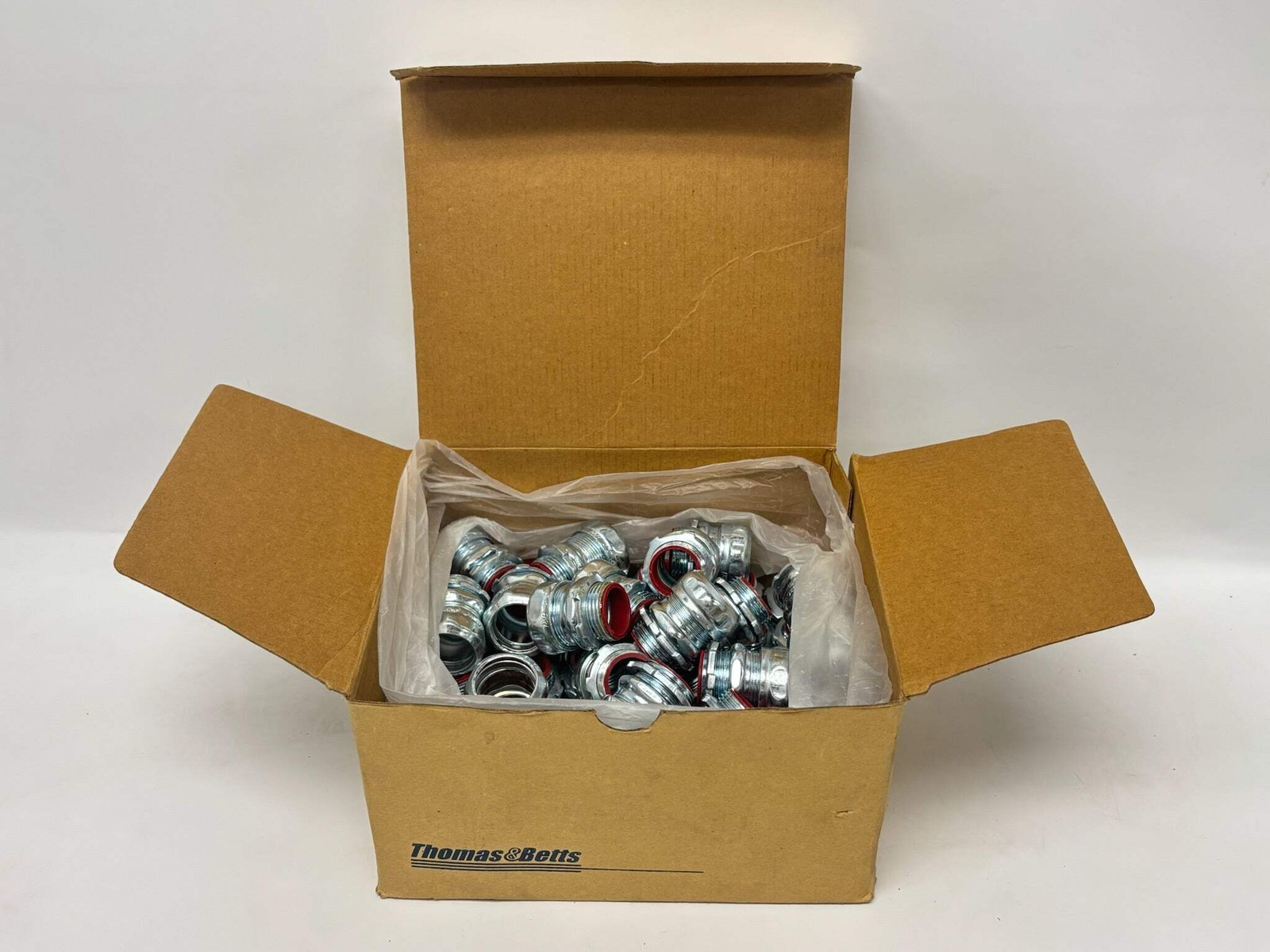 50PK Steel City TC712A 3/4" Insulated EMT Compression Connector Item image 2