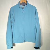 Mountain Hardwear Women’s Sz Large Jacket Coat Softshell Blue - £19.48 GBP