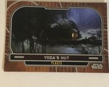 Star Wars Galactic Files Vintage Trading Card #662 Yoda’s Hut - $2.48