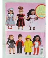 Kwik Sew K158 Doll Clothes Pattern 2921 UNCUT 18&quot; ensemble Ellie Mae des... - $10.69 CAD