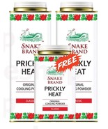 Snake Brand Prickly Heat Cooling Powder Original 2 x 280g + 140 g for FREE - $466.99 MXN