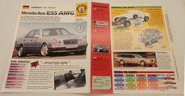 Mercedes-Benz E55 Amg 1997-1999 E-Class W210 Imp Hot Cars Brochure - $14.99