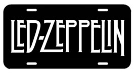 &#39;Led Zeppelin&#39; ~ License Plate/Tag~car/truck ~Pink Floyd/Beatles/Sabbath... - £14.34 GBP