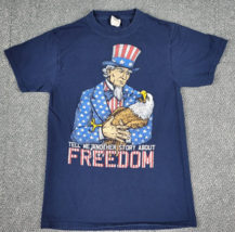 Fruit Of The Loom Mens Sm Abraham Lincoln Freedom Story Tee Sam Eagle Holiday - £10.26 GBP