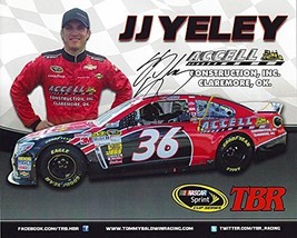 AUTOGRAPHED 2013 JJ Yeley #36 Accell Construction Racing (Sprint Cup) Signed ... - £34.67 GBP