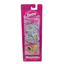 VINTAGE 1998 BARBIE SLEEP N FUN OUTFIT PAJAMA # 68021-98 NEW IN PACKAGE ... - $14.25