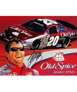AUTOGRAPHED 2008 Tony Stewart #20 OLD SPICE RACING Nationwide 9X11 NASCA... - £59.03 GBP