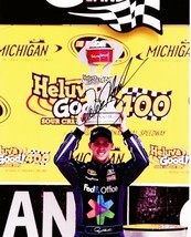 AUTOGRAPHED Denny Hamlin 2011 FedEx Racing (Gibbs) MICHIGAN WINNER TROPH... - $74.95