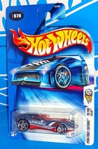 Hot Wheels 2004 First Editions #70 CUL8R Mtflk Gray-Blue w/ PR5s - $3.00