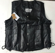 The Walking Dead - Daryl Dixon Angel Wings Leather Vest Jacket - Xl - £109.53 GBP